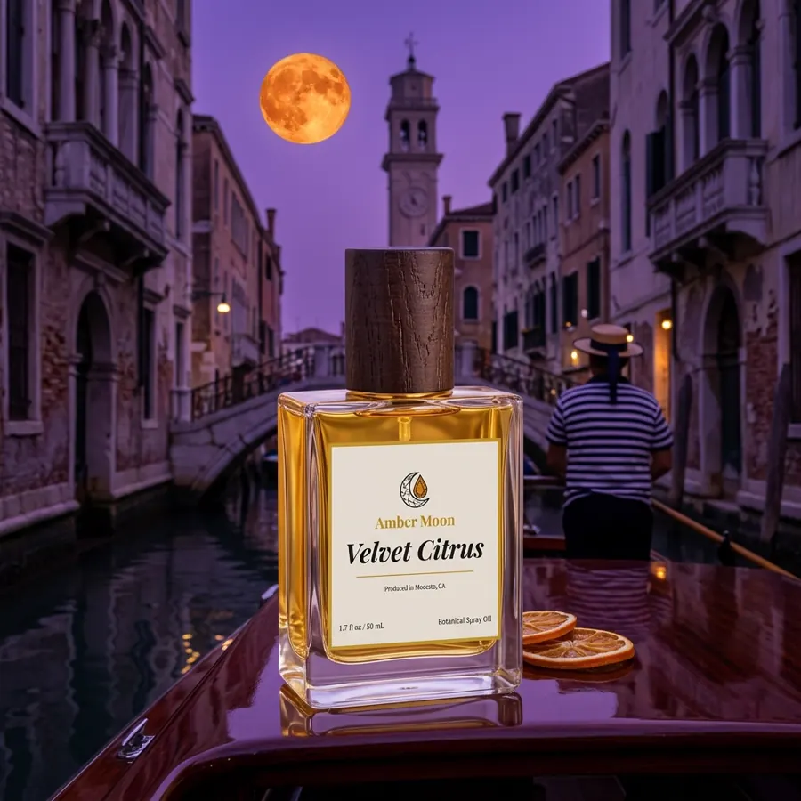 Velvet Citrus fragrance bottle