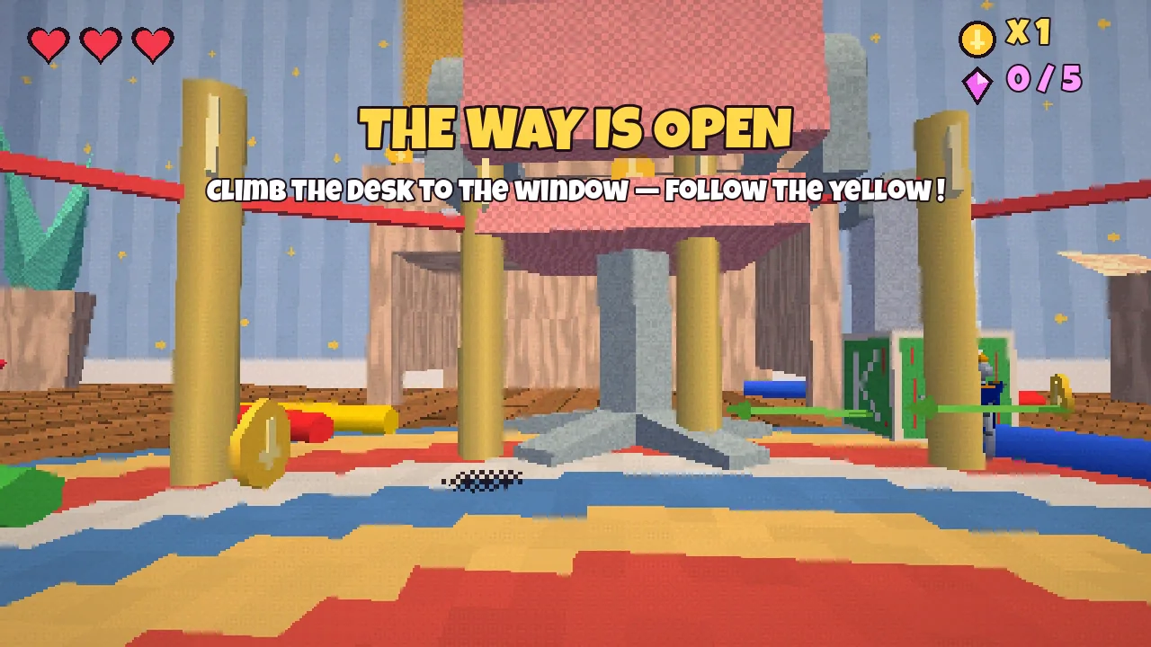 Toybarian: Danny's Room level